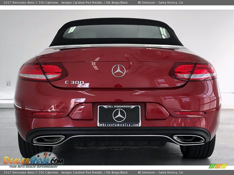 2017 Mercedes-Benz C 300 Cabriolet designo Cardinal Red Metallic / Silk Beige/Black Photo #3