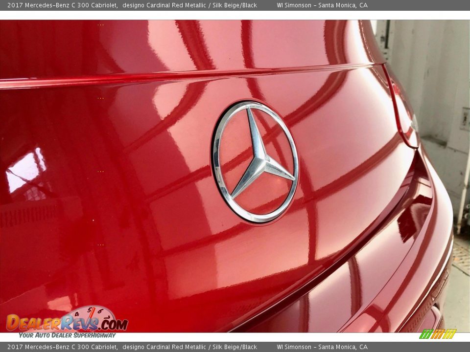 2017 Mercedes-Benz C 300 Cabriolet designo Cardinal Red Metallic / Silk Beige/Black Photo #7