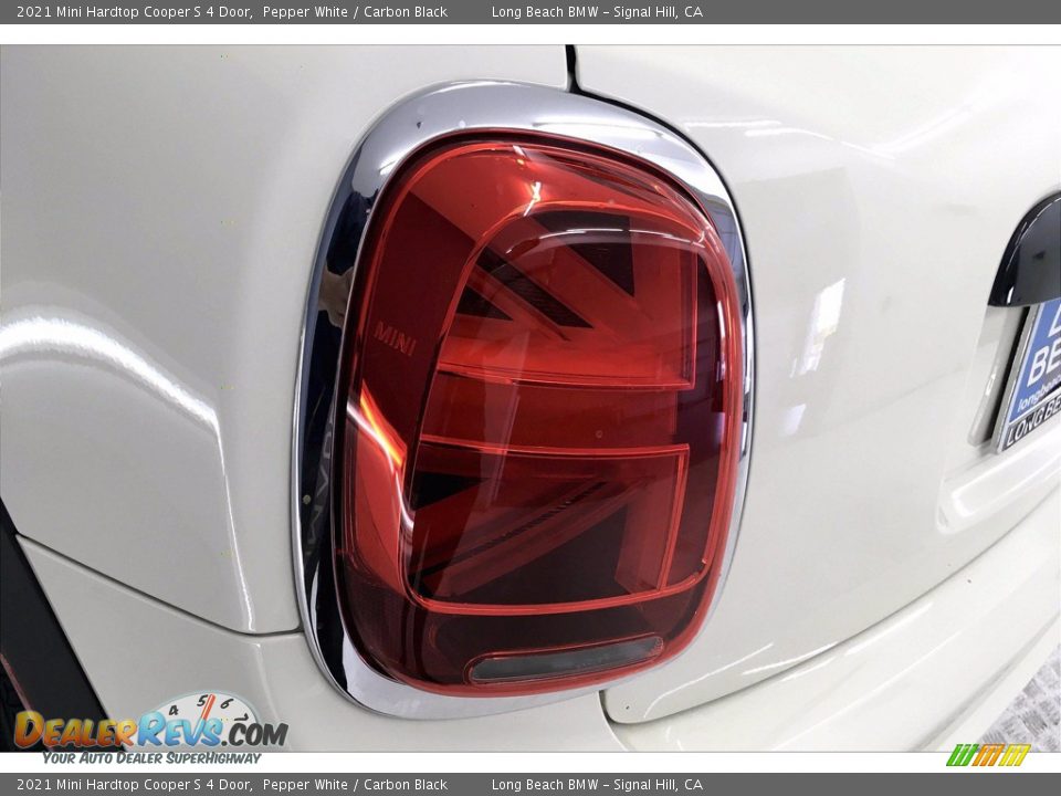 2021 Mini Hardtop Cooper S 4 Door Pepper White / Carbon Black Photo #15