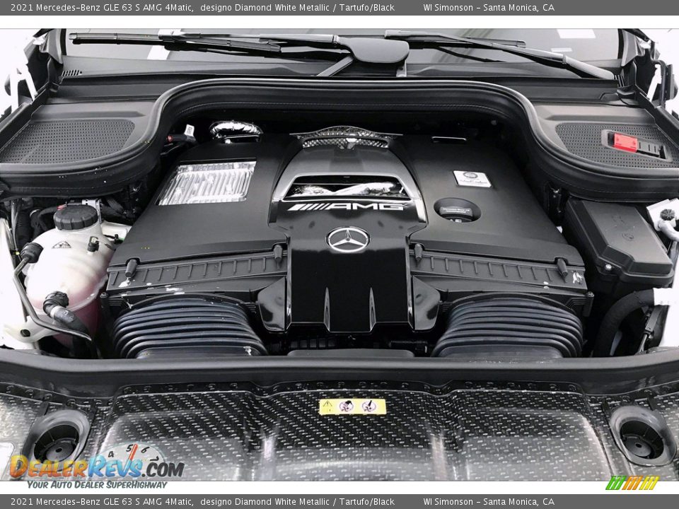 2021 Mercedes-Benz GLE 63 S AMG 4Matic 4.0 Liter DI biturbo DOHC 32-Valve VVT V8 Engine Photo #8