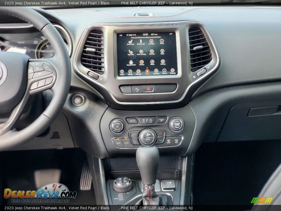 2020 Jeep Cherokee Trailhawk 4x4 Velvet Red Pearl / Black Photo #9