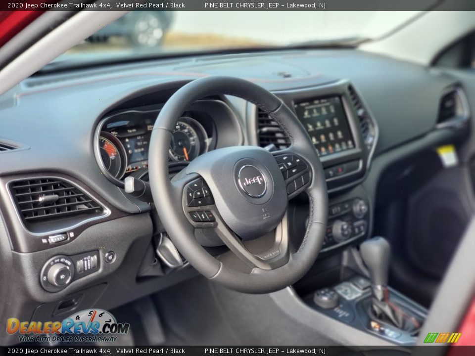 2020 Jeep Cherokee Trailhawk 4x4 Velvet Red Pearl / Black Photo #10