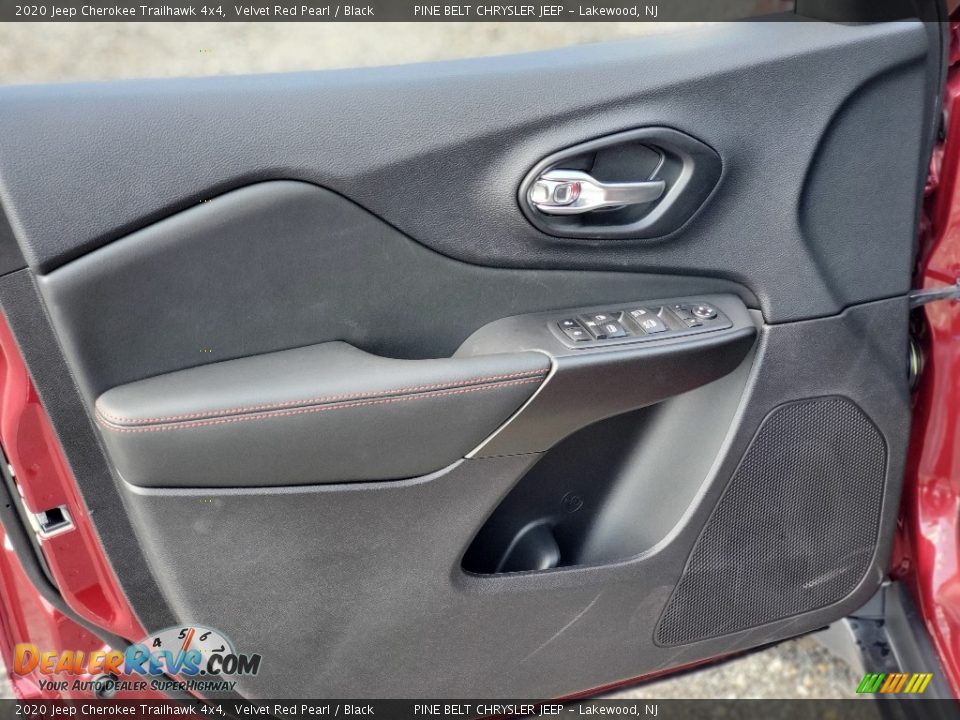 2020 Jeep Cherokee Trailhawk 4x4 Velvet Red Pearl / Black Photo #12