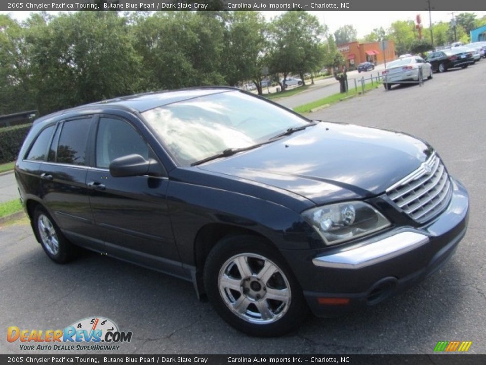 2005 Chrysler Pacifica Touring Butane Blue Pearl / Dark Slate Gray Photo #3