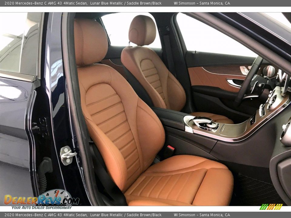Front Seat of 2020 Mercedes-Benz C AMG 43 4Matic Sedan Photo #5