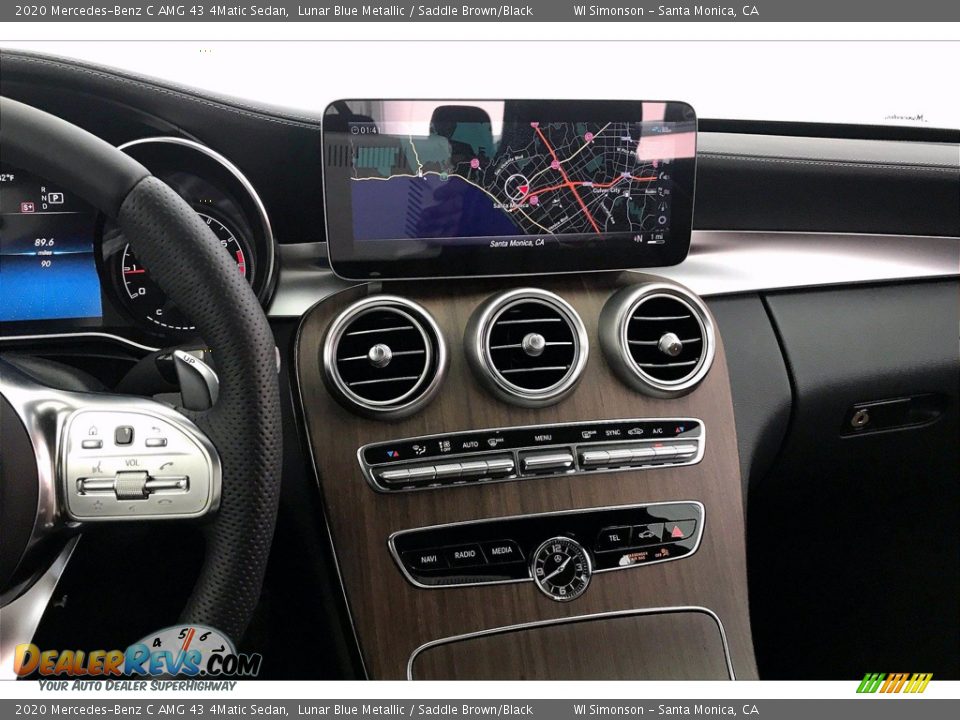 Controls of 2020 Mercedes-Benz C AMG 43 4Matic Sedan Photo #6
