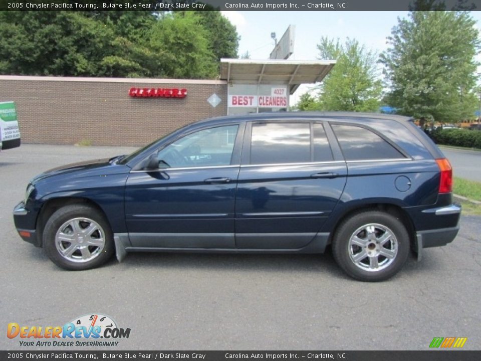 2005 Chrysler Pacifica Touring Butane Blue Pearl / Dark Slate Gray Photo #7