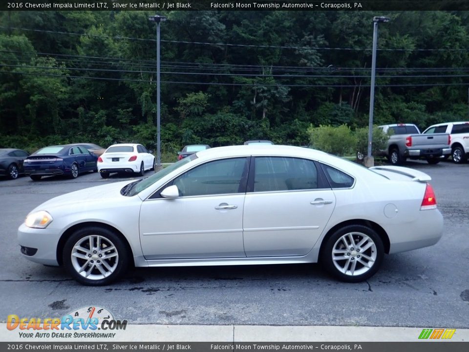 2016 Chevrolet Impala Limited LTZ Silver Ice Metallic / Jet Black Photo #5