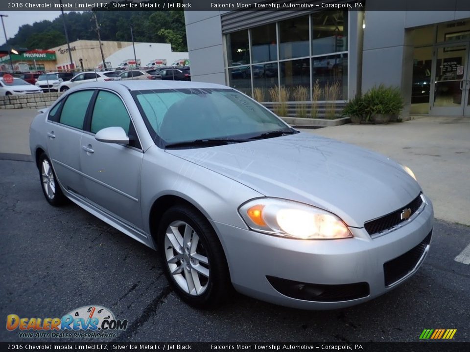 2016 Chevrolet Impala Limited LTZ Silver Ice Metallic / Jet Black Photo #8