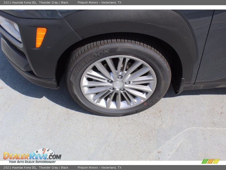 2021 Hyundai Kona SEL Thunder Gray / Black Photo #5
