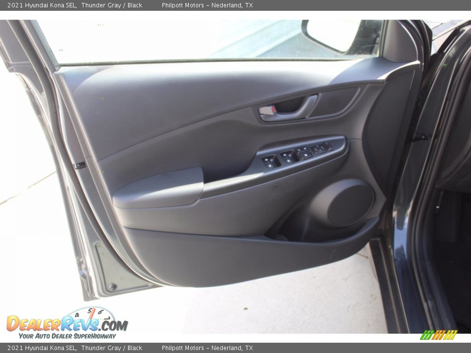 2021 Hyundai Kona SEL Thunder Gray / Black Photo #9