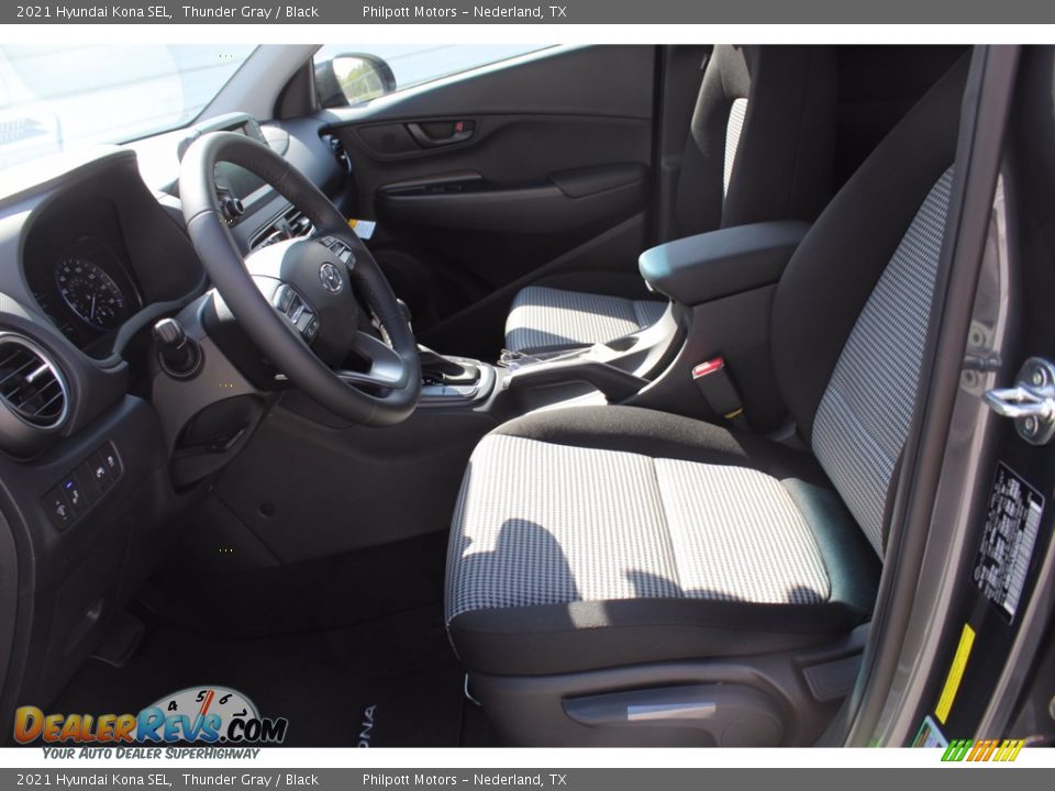 2021 Hyundai Kona SEL Thunder Gray / Black Photo #10