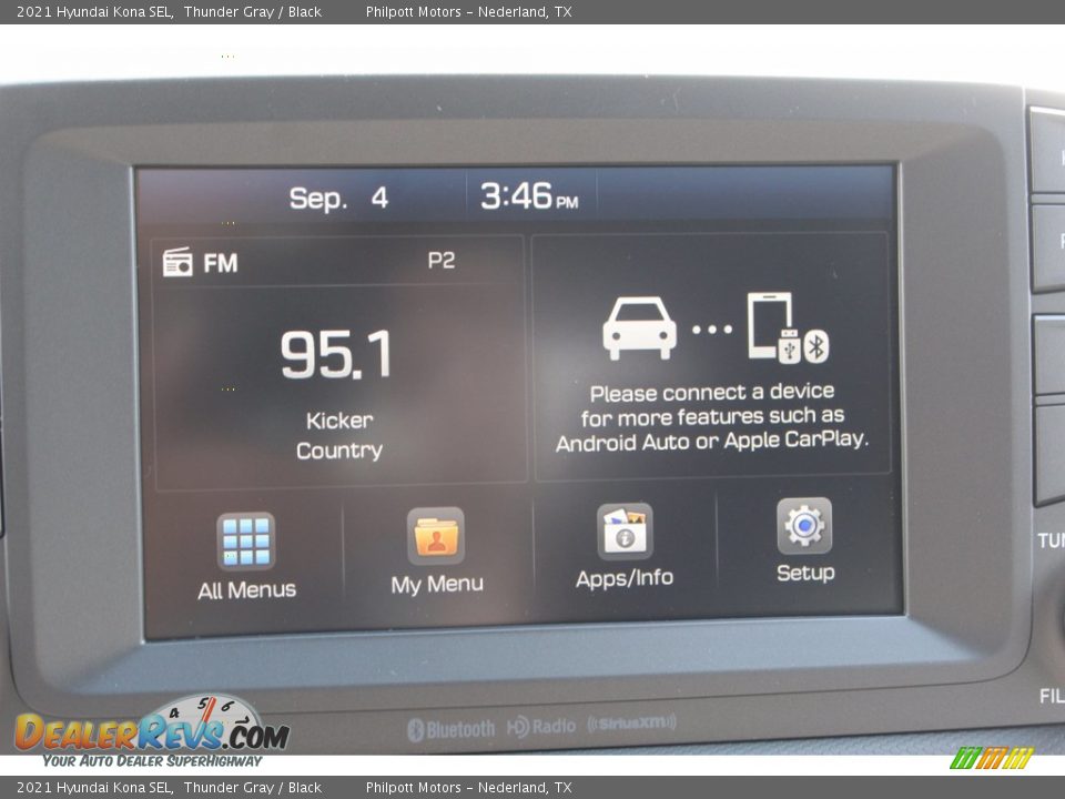 2021 Hyundai Kona SEL Thunder Gray / Black Photo #15