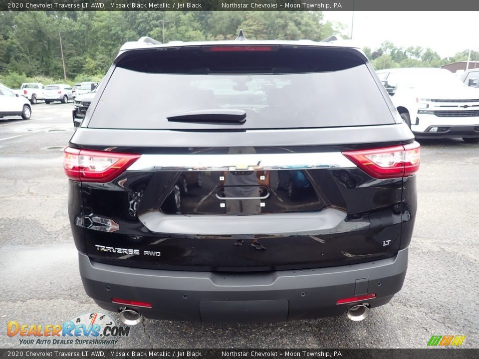 2020 Chevrolet Traverse LT AWD Mosaic Black Metallic / Jet Black Photo #5