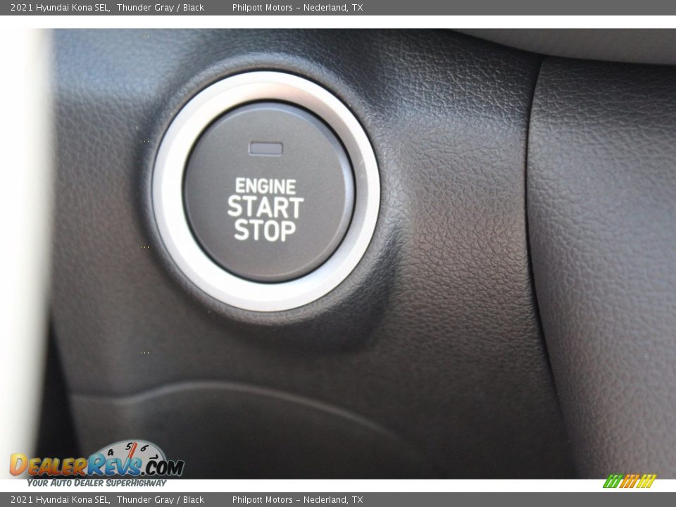 2021 Hyundai Kona SEL Thunder Gray / Black Photo #18