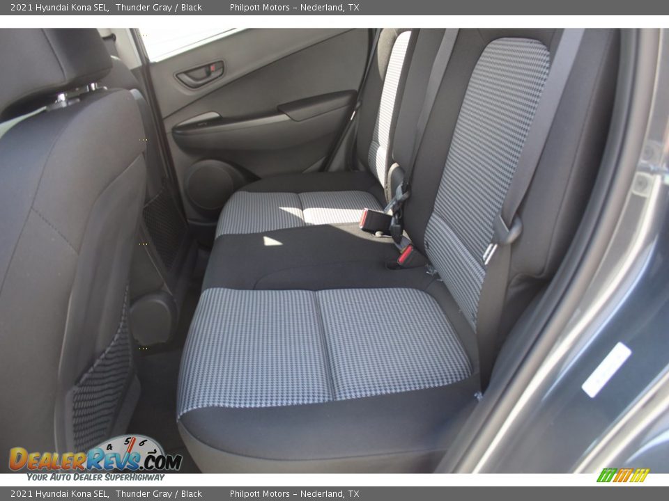 2021 Hyundai Kona SEL Thunder Gray / Black Photo #21