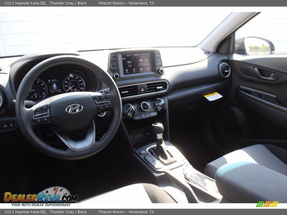 2021 Hyundai Kona SEL Thunder Gray / Black Photo #22