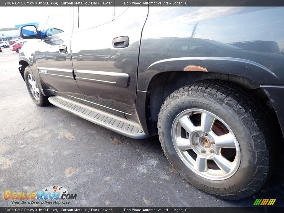 2004 GMC Envoy XUV SLE 4x4 Carbon Metallic / Dark Pewter Photo #13