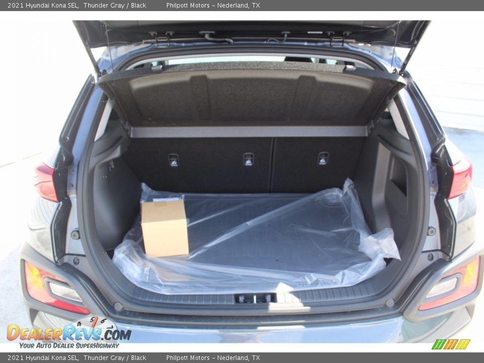 2021 Hyundai Kona SEL Thunder Gray / Black Photo #24