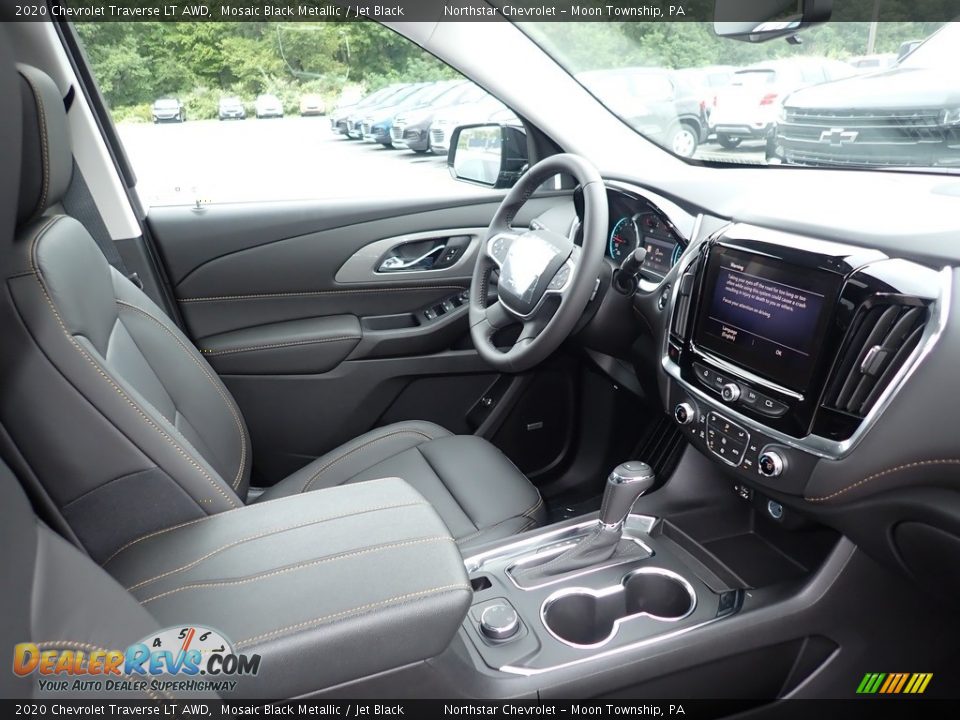 2020 Chevrolet Traverse LT AWD Mosaic Black Metallic / Jet Black Photo #11