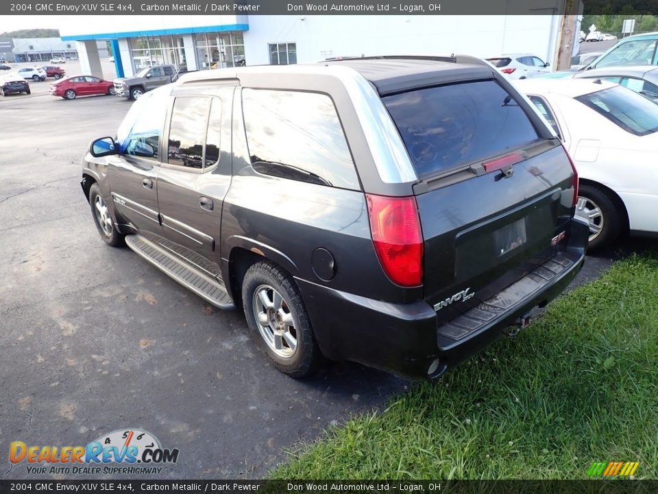 2004 GMC Envoy XUV SLE 4x4 Carbon Metallic / Dark Pewter Photo #14