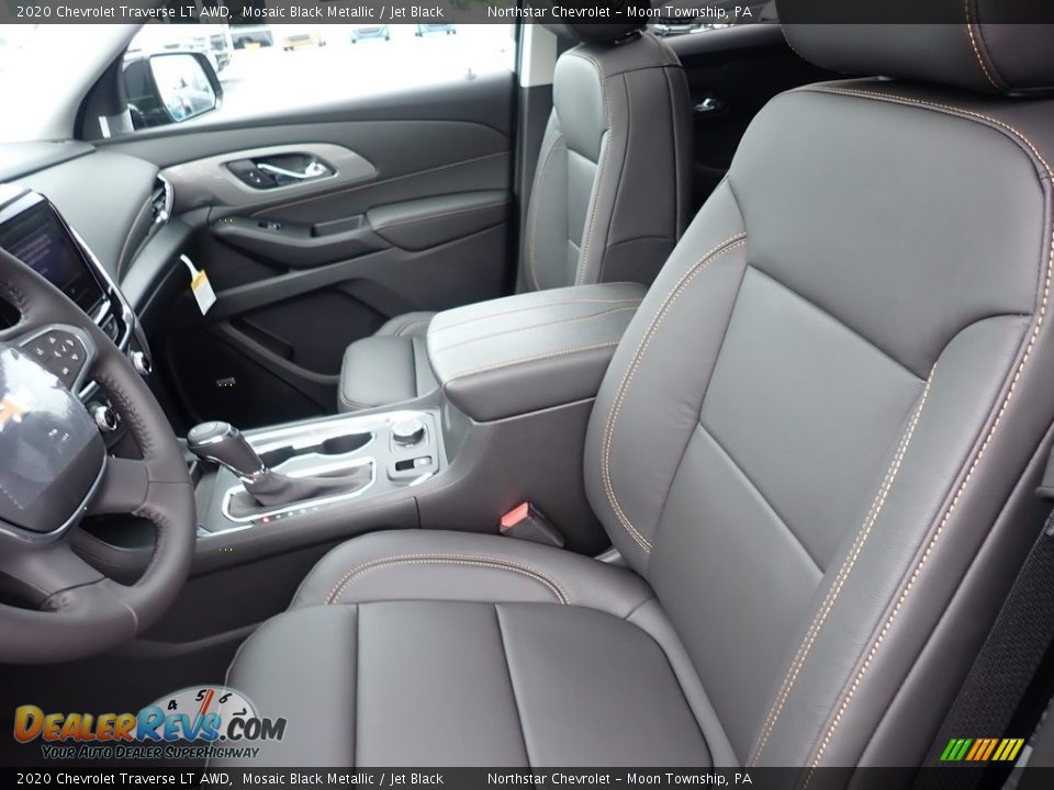 2020 Chevrolet Traverse LT AWD Mosaic Black Metallic / Jet Black Photo #16