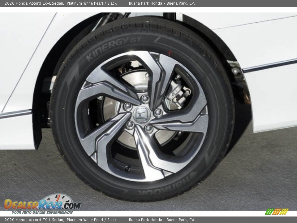 2020 Honda Accord EX-L Sedan Platinum White Pearl / Black Photo #12