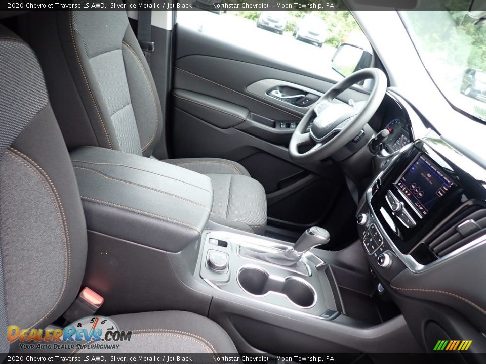 2020 Chevrolet Traverse LS AWD Silver Ice Metallic / Jet Black Photo #10