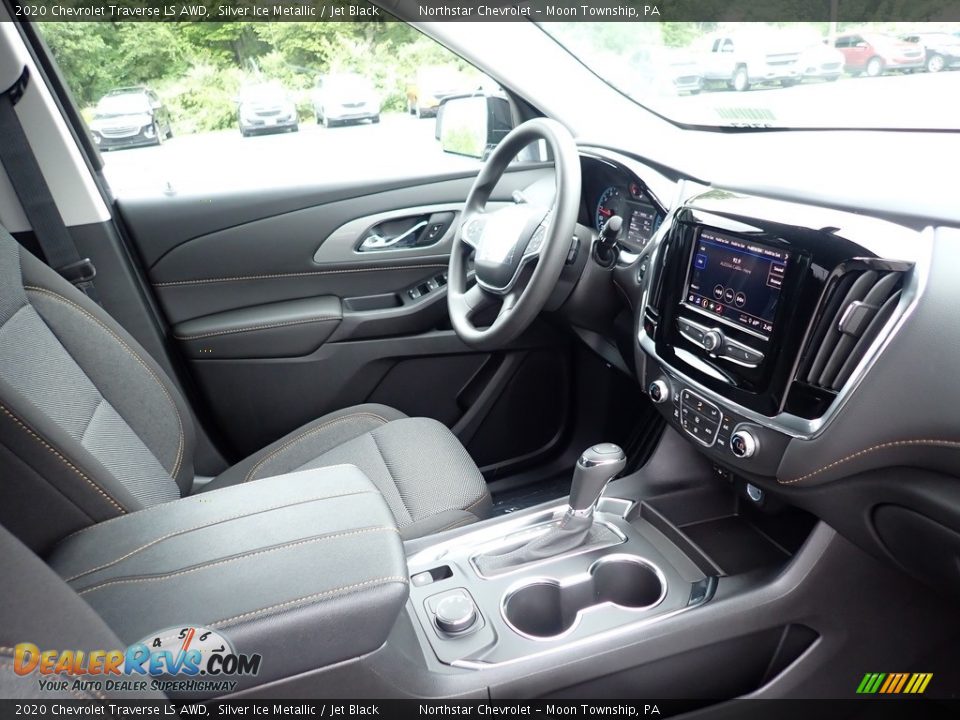 2020 Chevrolet Traverse LS AWD Silver Ice Metallic / Jet Black Photo #11