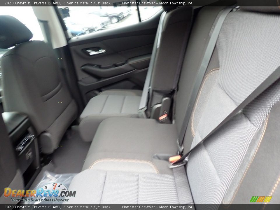 2020 Chevrolet Traverse LS AWD Silver Ice Metallic / Jet Black Photo #12