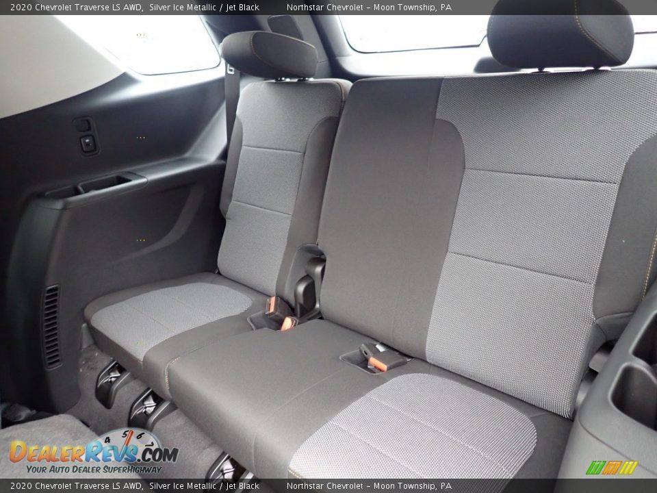 2020 Chevrolet Traverse LS AWD Silver Ice Metallic / Jet Black Photo #14