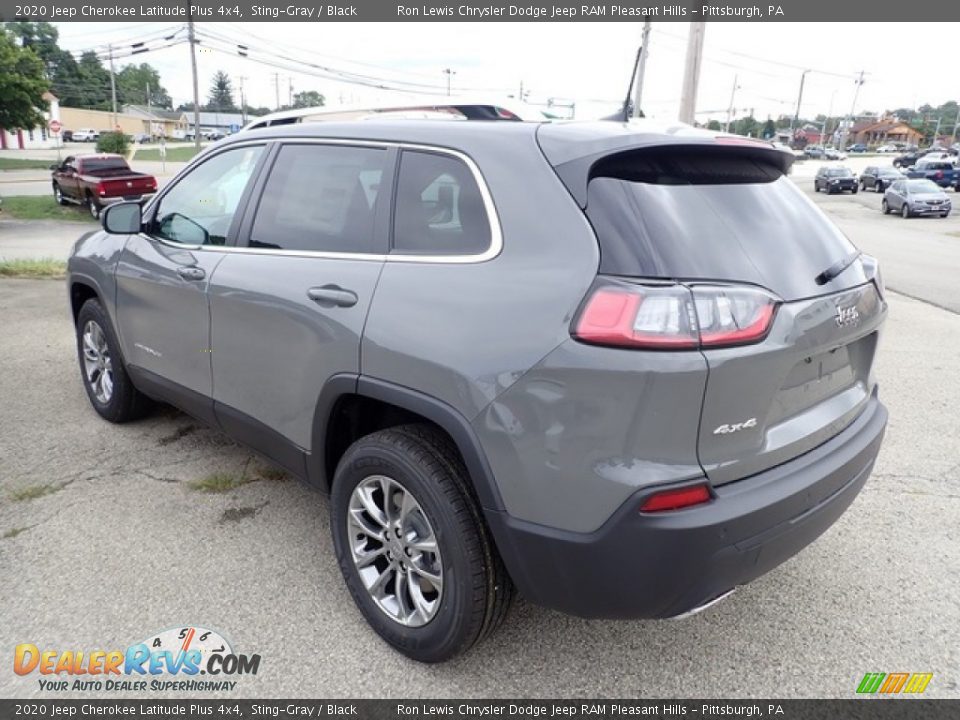 2020 Jeep Cherokee Latitude Plus 4x4 Sting-Gray / Black Photo #2