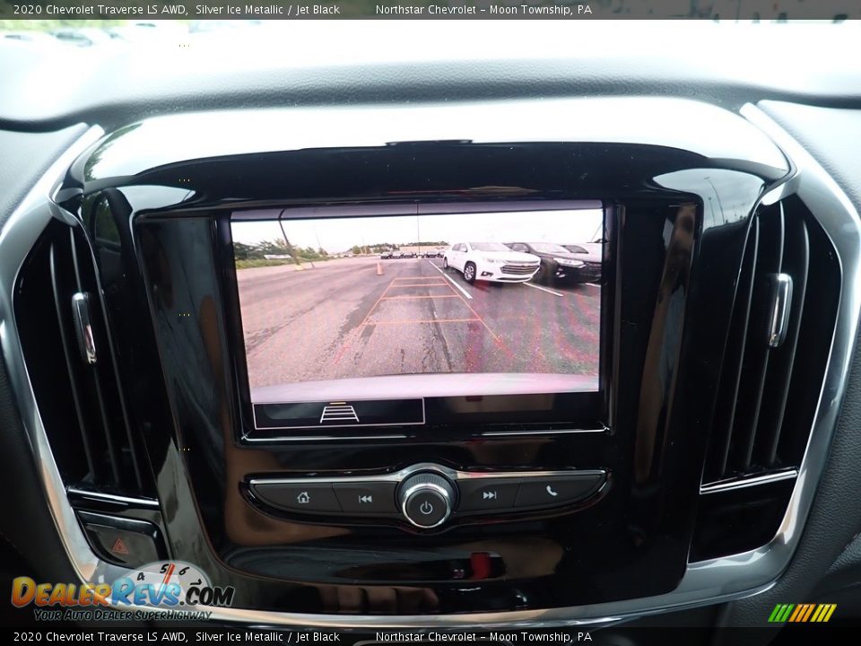 2020 Chevrolet Traverse LS AWD Silver Ice Metallic / Jet Black Photo #19