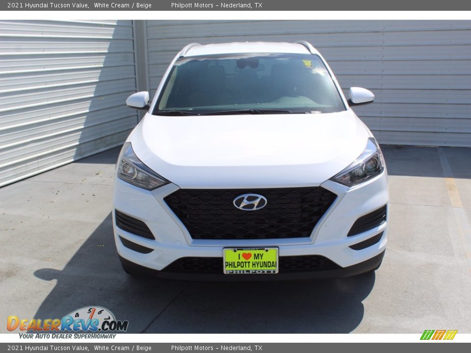 2021 Hyundai Tucson Value White Cream / Beige Photo #3