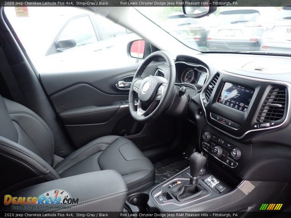 2020 Jeep Cherokee Latitude Plus 4x4 Sting-Gray / Black Photo #8