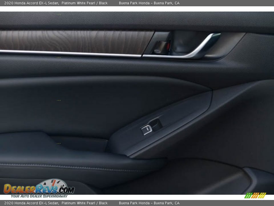 2020 Honda Accord EX-L Sedan Platinum White Pearl / Black Photo #36