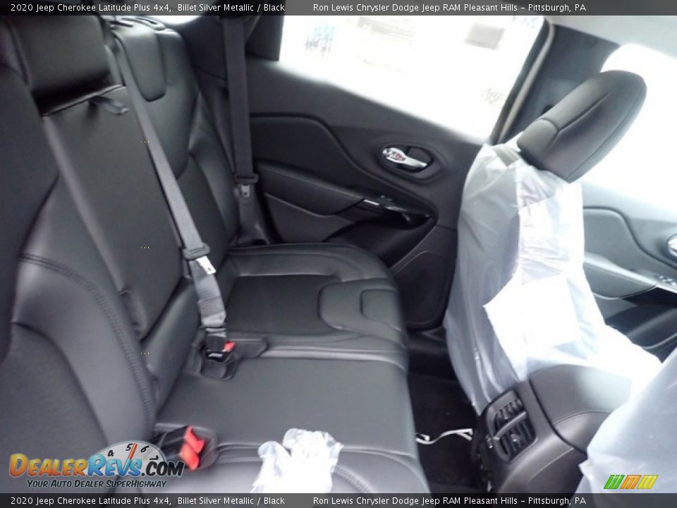 2020 Jeep Cherokee Latitude Plus 4x4 Billet Silver Metallic / Black Photo #10