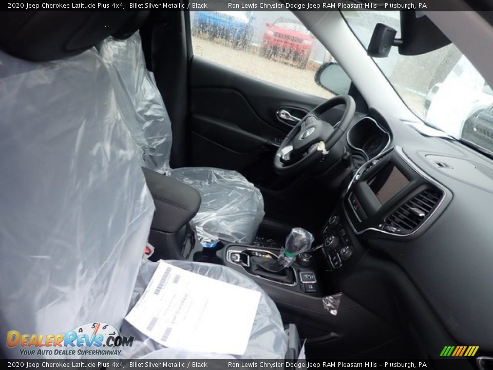 2020 Jeep Cherokee Latitude Plus 4x4 Billet Silver Metallic / Black Photo #11