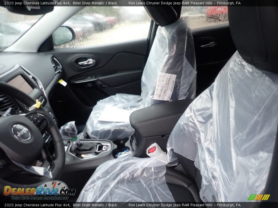 2020 Jeep Cherokee Latitude Plus 4x4 Billet Silver Metallic / Black Photo #13