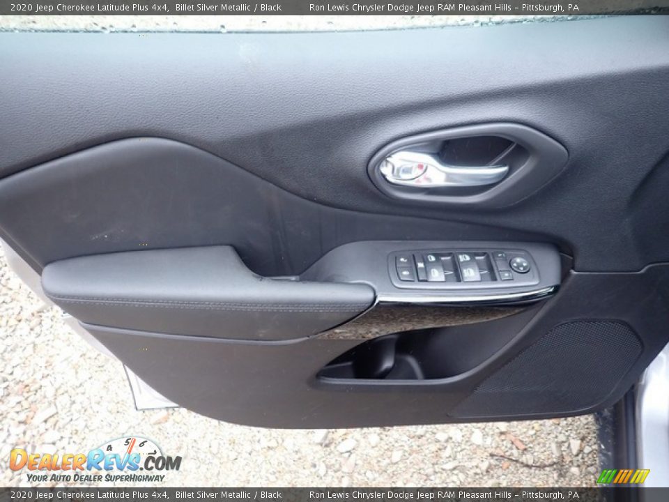 2020 Jeep Cherokee Latitude Plus 4x4 Billet Silver Metallic / Black Photo #14