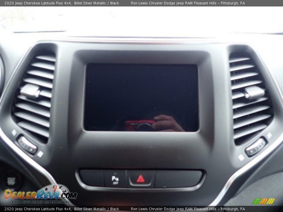 2020 Jeep Cherokee Latitude Plus 4x4 Billet Silver Metallic / Black Photo #16