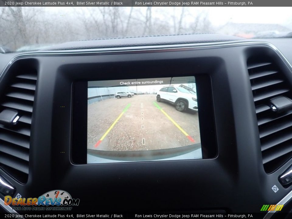 2020 Jeep Cherokee Latitude Plus 4x4 Billet Silver Metallic / Black Photo #17