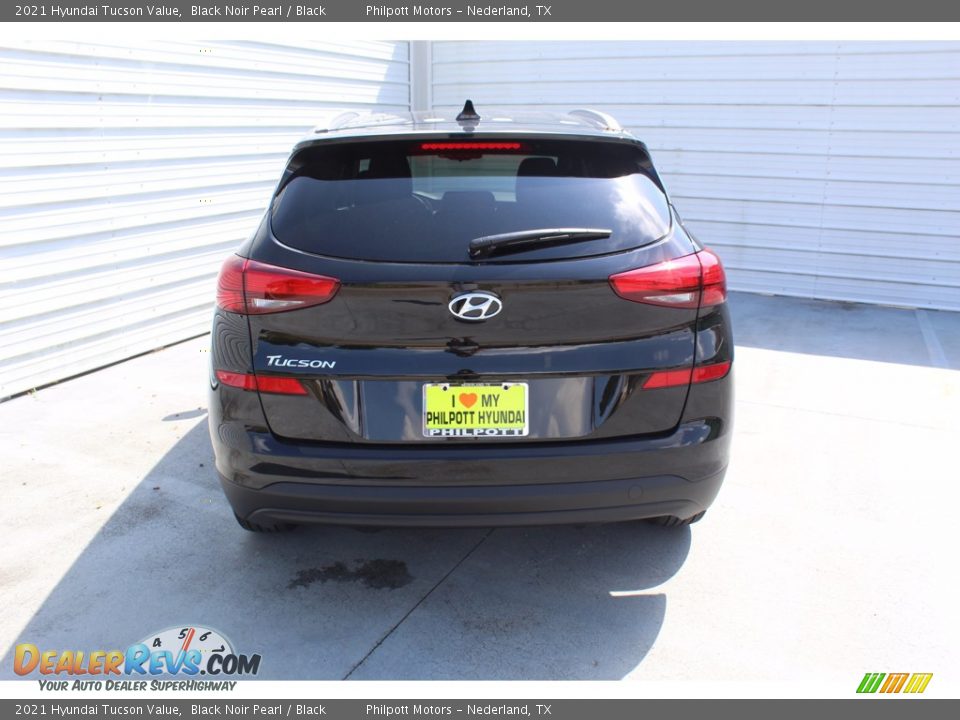 2021 Hyundai Tucson Value Black Noir Pearl / Black Photo #7
