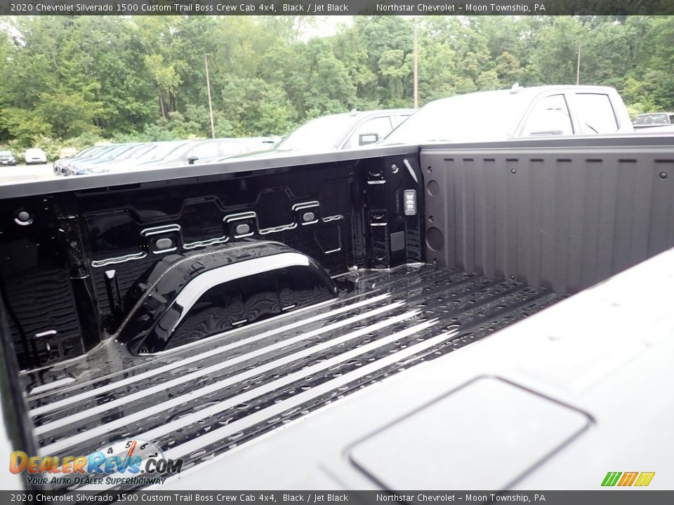 2020 Chevrolet Silverado 1500 Custom Trail Boss Crew Cab 4x4 Black / Jet Black Photo #14