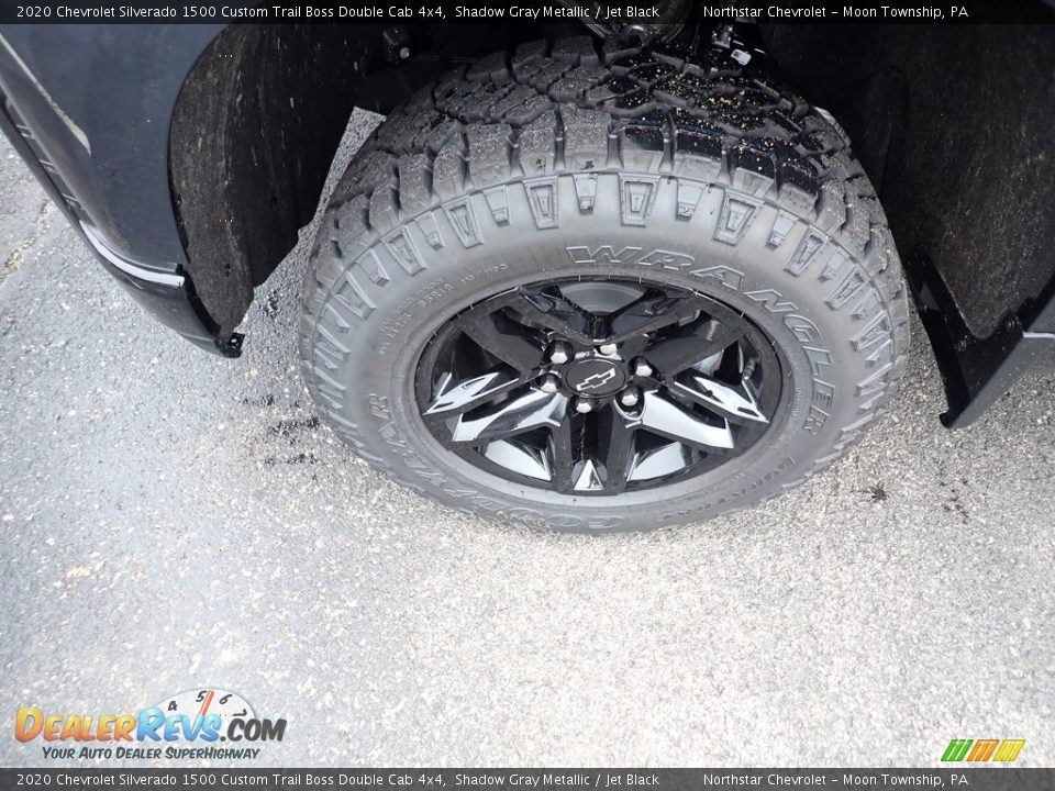 2020 Chevrolet Silverado 1500 Custom Trail Boss Double Cab 4x4 Shadow Gray Metallic / Jet Black Photo #2