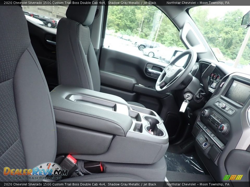 2020 Chevrolet Silverado 1500 Custom Trail Boss Double Cab 4x4 Shadow Gray Metallic / Jet Black Photo #10