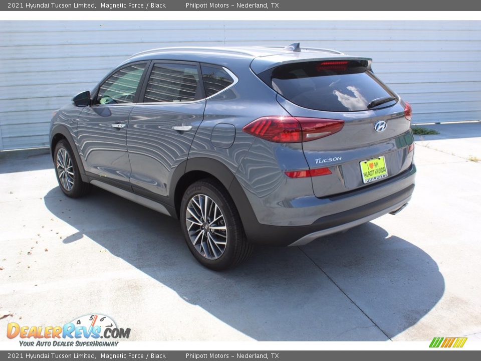 2021 Hyundai Tucson Limited Magnetic Force / Black Photo #6