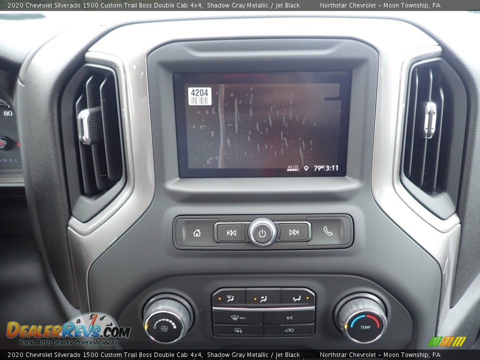 2020 Chevrolet Silverado 1500 Custom Trail Boss Double Cab 4x4 Shadow Gray Metallic / Jet Black Photo #16