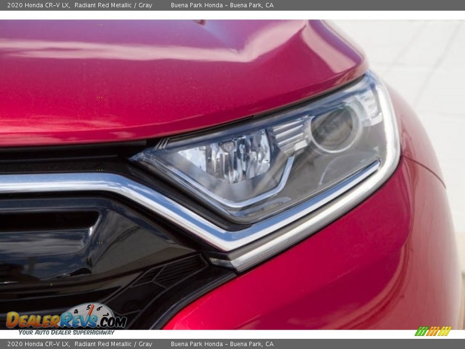 2020 Honda CR-V LX Radiant Red Metallic / Gray Photo #5
