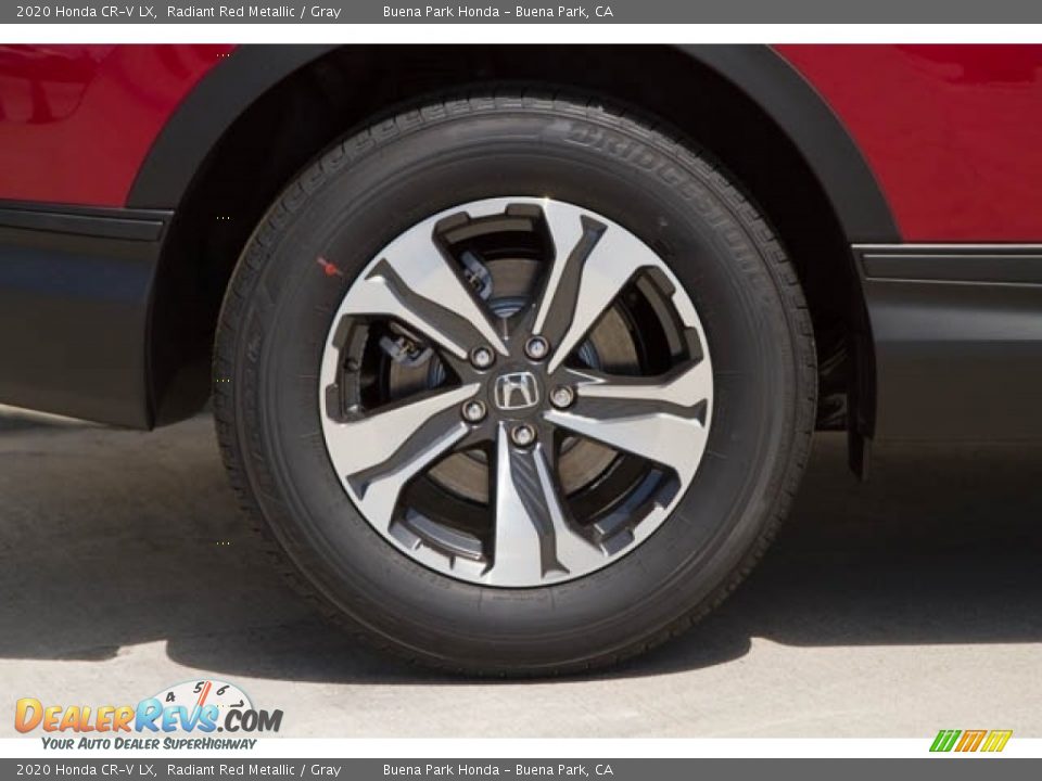 2020 Honda CR-V LX Radiant Red Metallic / Gray Photo #12